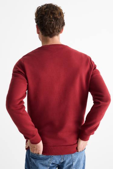 Men - Sweatshirt - Coca-Cola - bordeaux