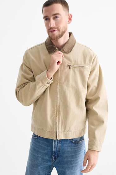 Herren - Jacke - hellbeige