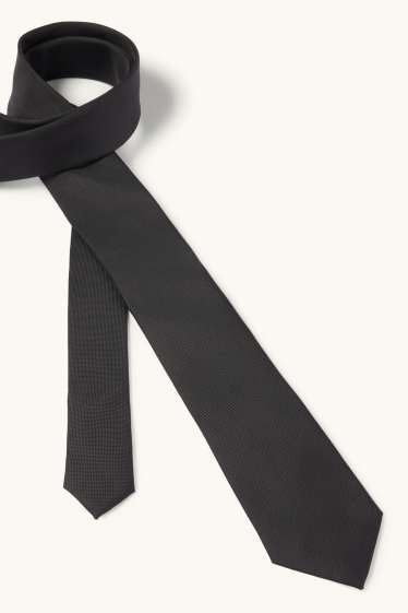 Herren - Krawatte - schwarz