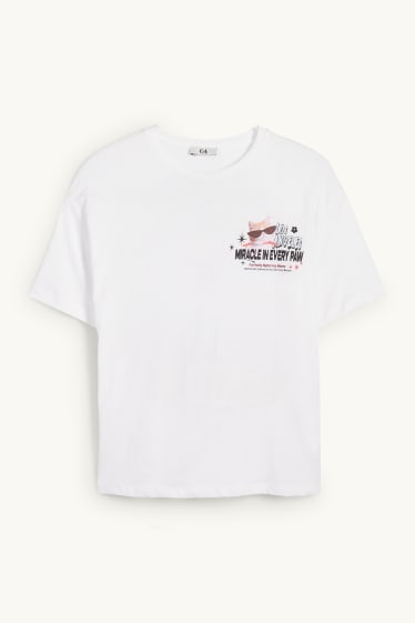 Damen - T-Shirt - weiss