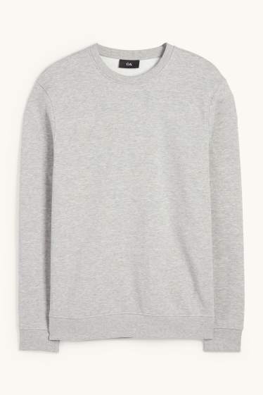 Hommes - Sweat - gris clair chiné