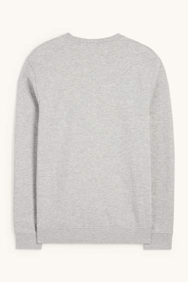 Hommes - Sweat - gris clair chiné