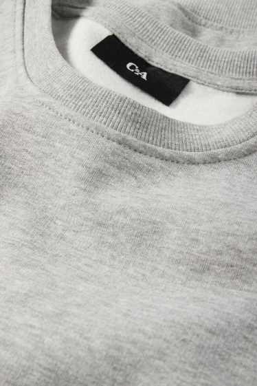 Hommes - Sweat - gris clair chiné