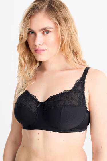 Femmes - Minimiseur sans armature - noir