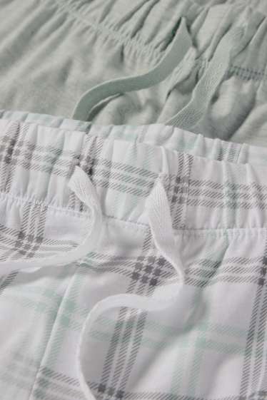 Femmes - Lot de 2 - bas de pyjama - gris