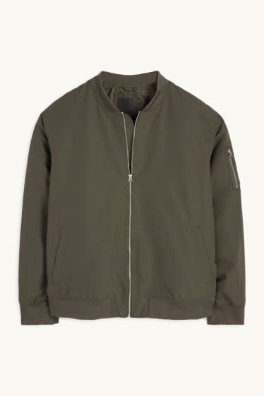 Herren - Bomberjacke - dunkelgrün