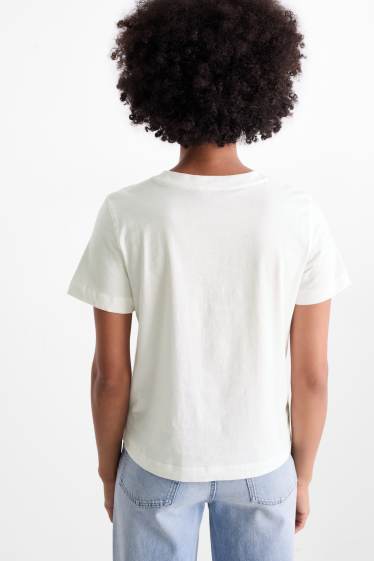 Damen - T-Shirt - weiss