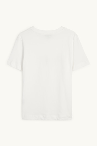 Damen - T-Shirt - weiss