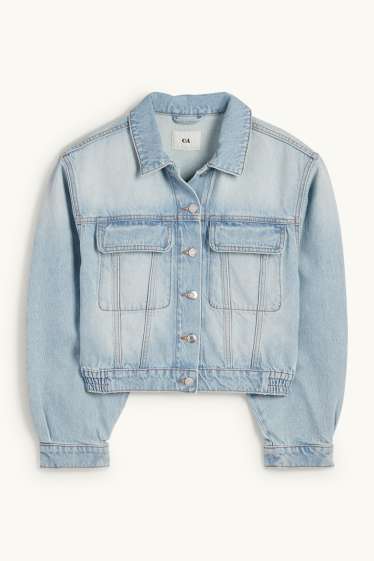 Damen - Jeansjacke - helljeansblau