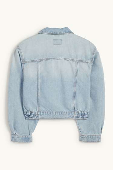 Damen - Jeansjacke - helljeansblau