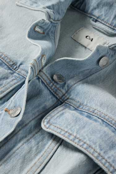 Damen - Jeansjacke - helljeansblau