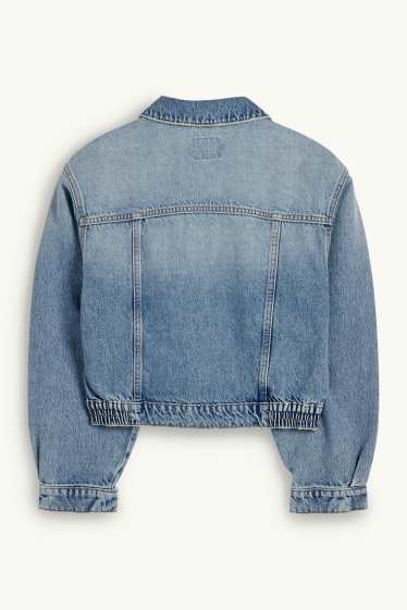 Dámské - Džínová bunda - džíny - modré