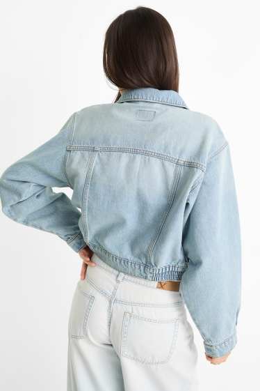 Damen - Jeansjacke - helljeansblau