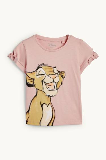 Enfants filles - Le Roi Lion - T-shirt - rose
