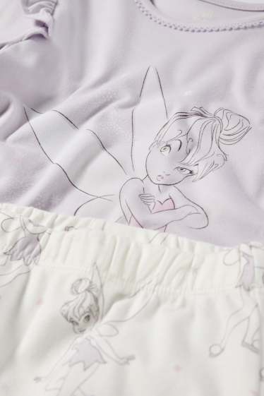 Baby: meisjes - Tinkerbel - babypyjama - 2-delig - lichtpaars