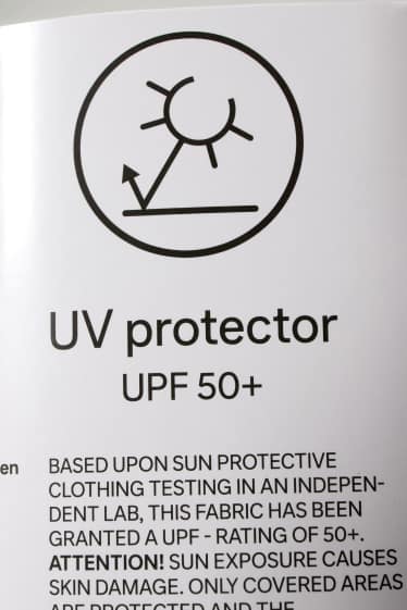 Femmes - Haut de sport - protection UV - bleu
