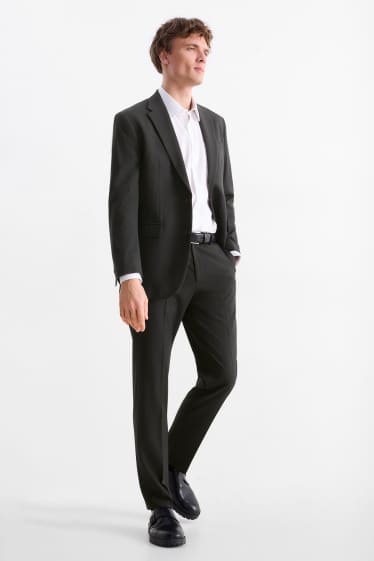 Herren - Baukasten-Hose - Regular Fit - Flex - LYCRA® - schwarz