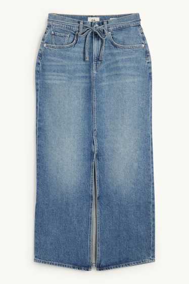 Dona - Faldilla texana - texà blau
