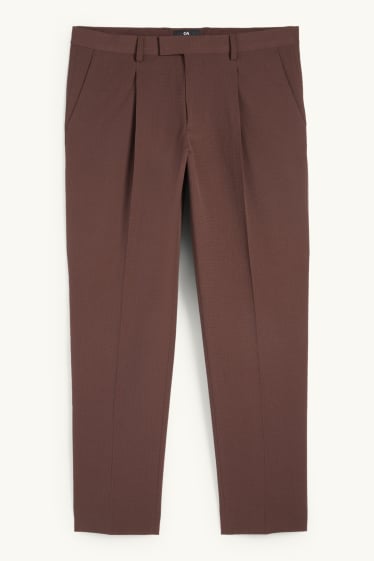 Herren - Baukasten-Hose - Slim Fit - dunkelbraun