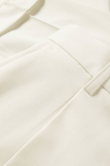 Home - Pantalons combinables - slim fit - Flex - blanc trencat