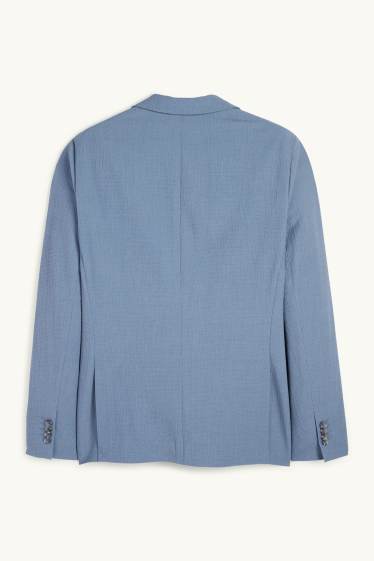 Hommes - Veste de costume - slim fit - bleu