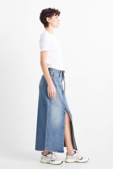 Dona - Faldilla texana - texà blau
