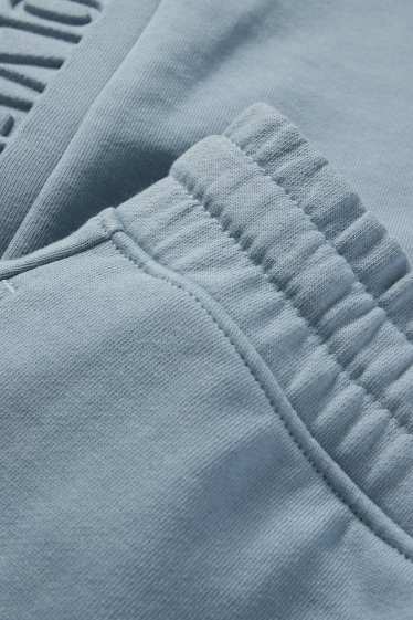 Hommes - Short en molleton - bleu