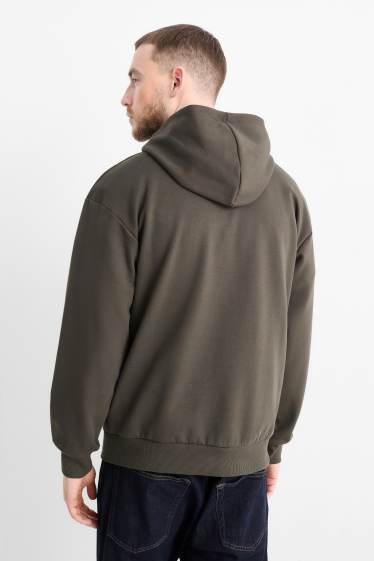 Men - Hoodie - dark gray