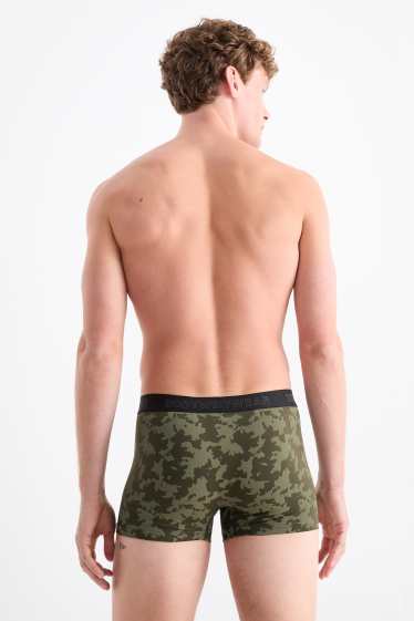 Hommes - Lot de 3 - boxers - kaki