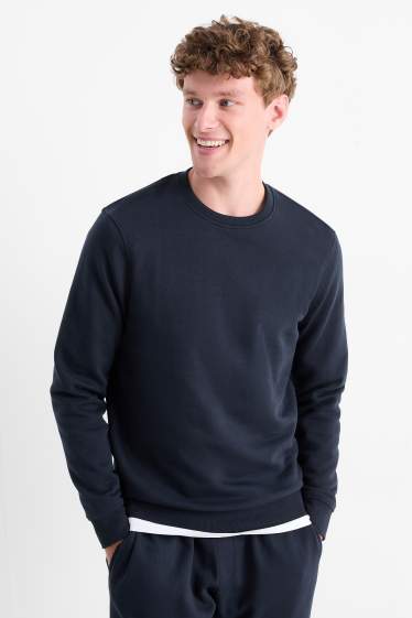 Hommes - Sweat - bleu foncé