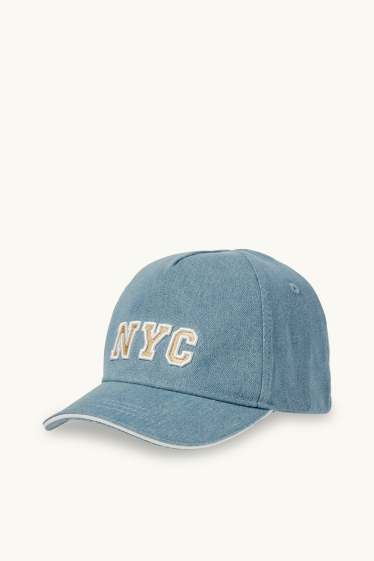 Bébés garçons - New York - casquette pour bébé - turquoise
