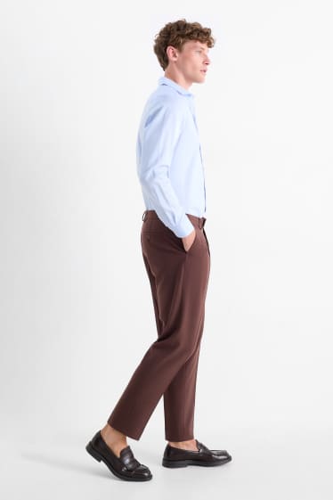 Herren - Baukasten-Hose - Slim Fit - dunkelbraun