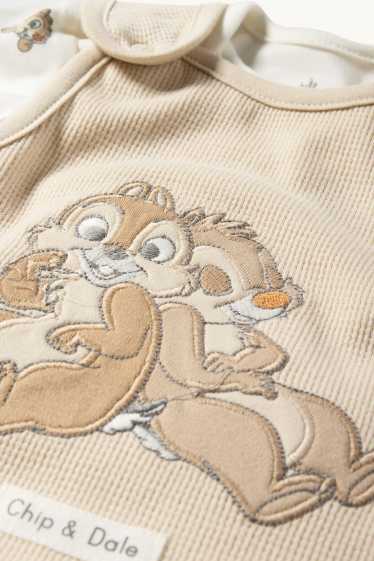 Unisex - Chip ‘n’ Dale - romper set - 2 piece - light beige