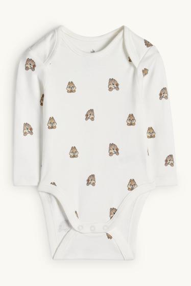 Unisex - Chip ‘n’ Dale - romper set - 2 piece - light beige