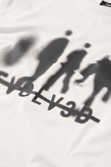 Mężczyźni - T-shirt - biały