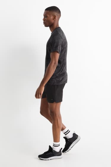 Hommes - Short de sport - noir