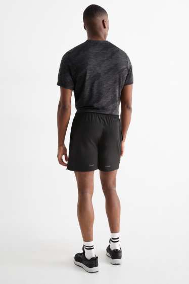 Hommes - Short de sport - noir