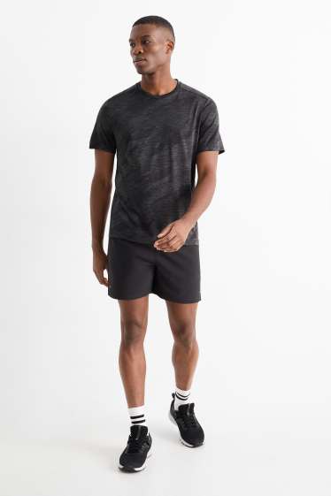 Hommes - Short de sport - noir