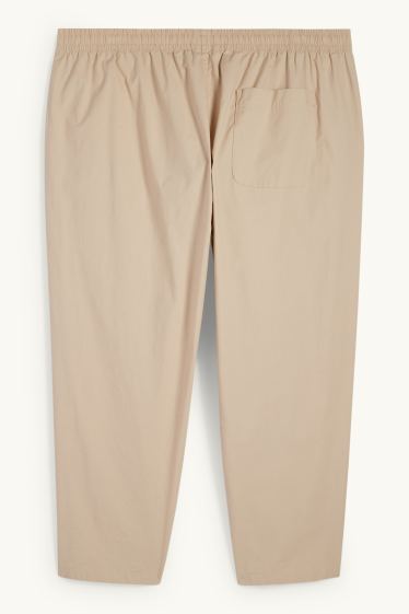 Home - Pantalons - tapered fit - beix