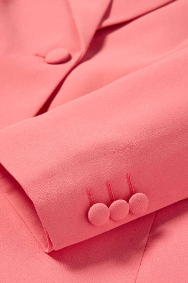 Women - Business blazer - fitted - pink