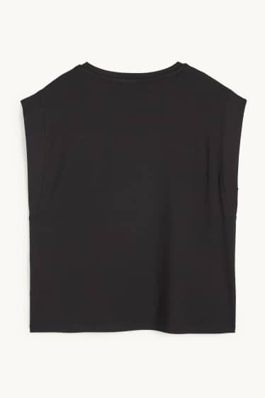 Damen - T-Shirt - schwarz
