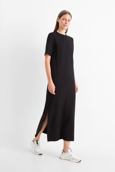 Dona - Vestit estil samarreta - negre