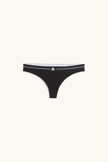 Mujer - Tanga - negro