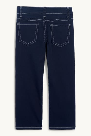 Kinderen: jongens - Straight jeans - jeansdonkerblauw