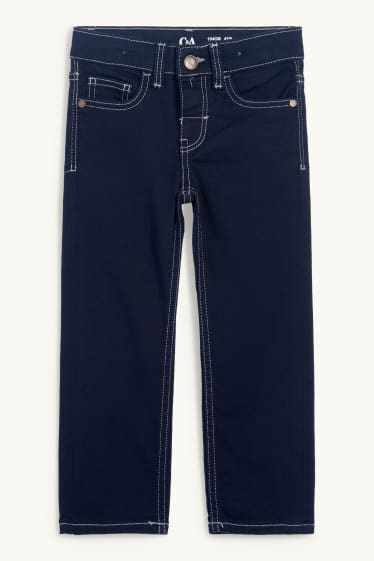 Kinderen: jongens - Straight jeans - jeansdonkerblauw