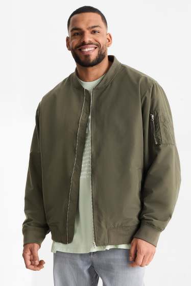 Herren - Bomberjacke - dunkelgrün