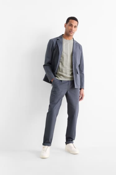 Home - Americana combinable - oversized - blau fosc