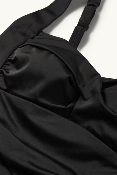 Femei - Costum de baie cu pliuri - vătuit - LYCRA® XTRA LIFE™ - negru