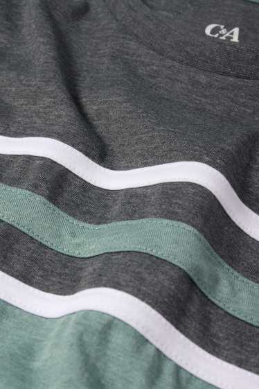 Herren - Shorty-Pyjama - grau