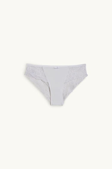 Women - Knickers - white